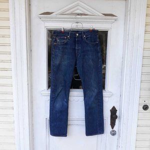 Vintage Blue Stone Wash Levi's 501 - Button Fly